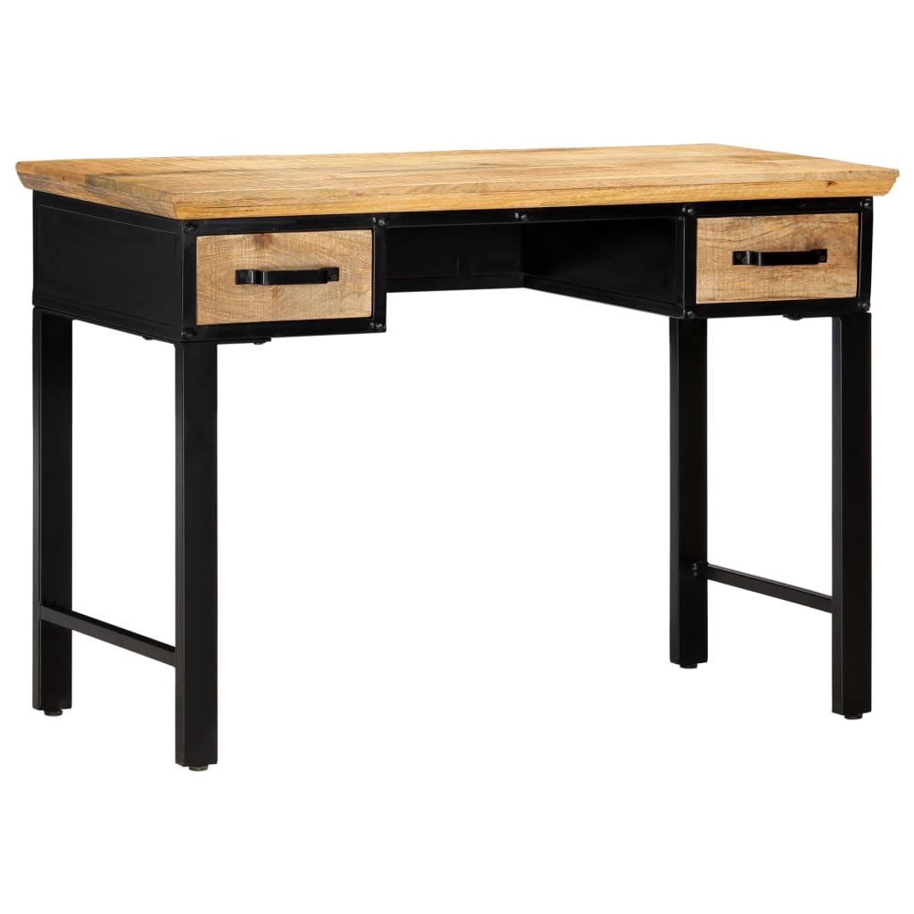 Writing Table 43.3"x19.6"x29.9" Solid Mango Wood