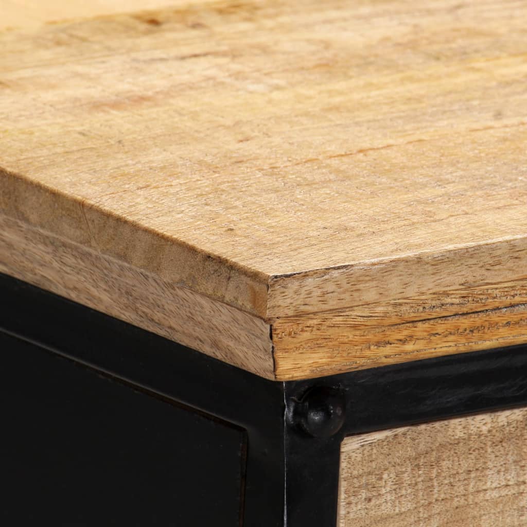 Writing Table 43.3"x19.6"x29.9" Solid Mango Wood