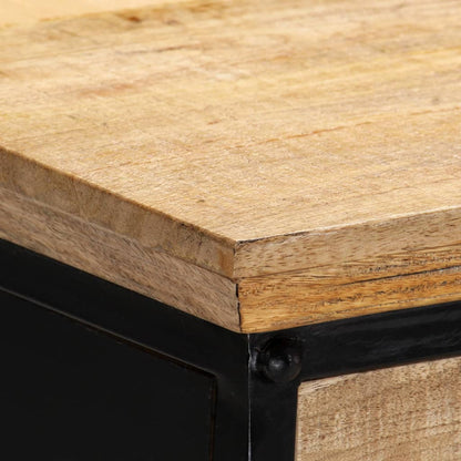 Writing Table 43.3"x19.6"x29.9" Solid Mango Wood