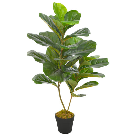 Artificial Plant | Green and Brown | Plastic | Medium | Fake Plant