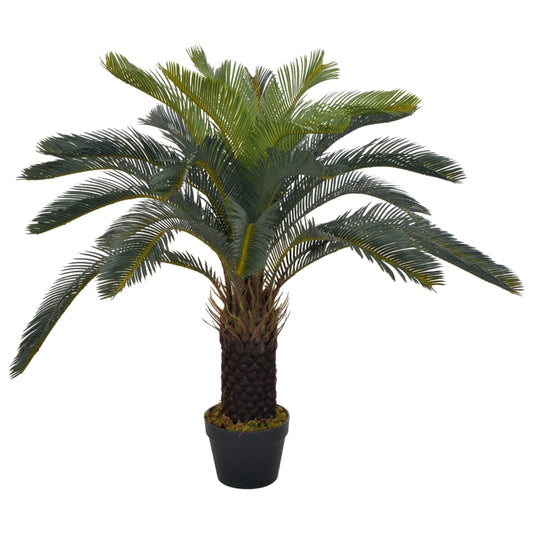 Artificial Plant | Green and brown | Plastic and wood | 90 cm