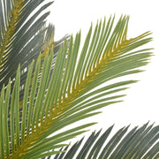 Artificial Plant Cycas Palm with Pot Green 90 cm