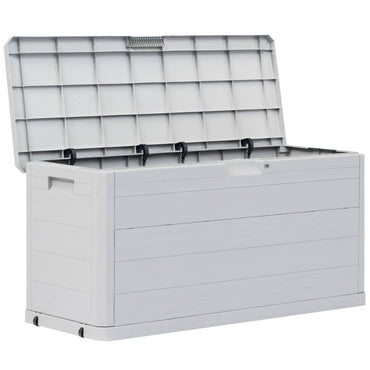 Garden Storage Box 280 L Light Grey