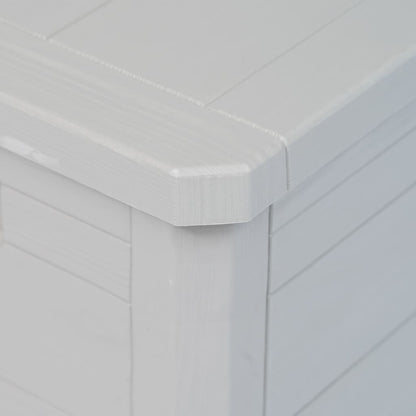 Garden Storage Box 280 L Light Grey