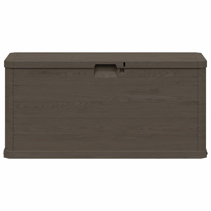 Garden Storage Box 280 L Brown