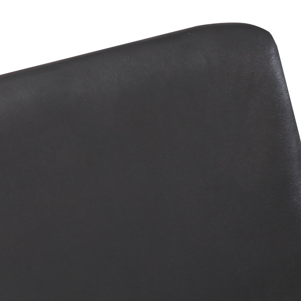 Armchair Gray Real Leather