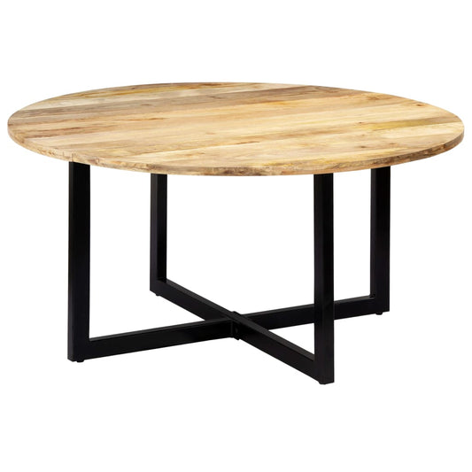 Dining Table | Brown | Solid mango wood | Large | Durable | Dining Table
