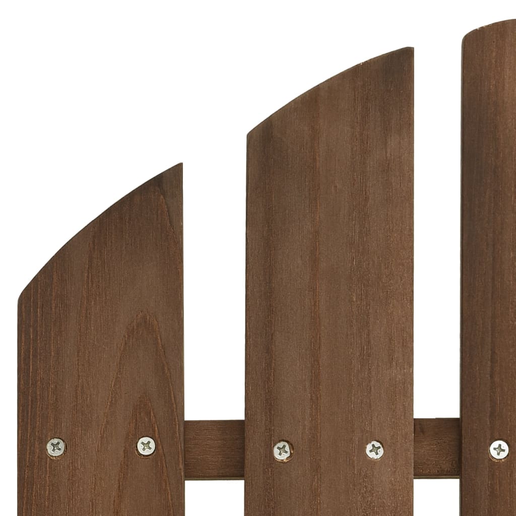 Patio Rocking Chair Wood Brown