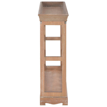 Wine Cabinet Brown 70x22.5x70.5 cm MDF