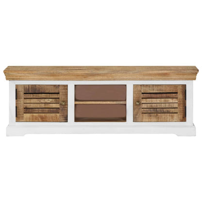 TV Stand 46.5"x11.8"x15.7" Solid Wood Mango