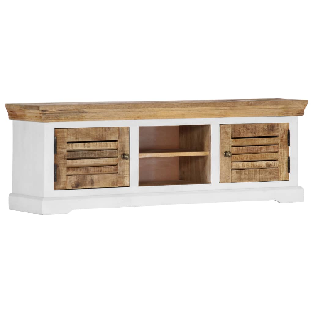 TV Stand 46.5"x11.8"x15.7" Solid Wood Mango