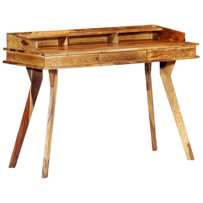 Writing Desk 45.3"x19.7"x33.5" Solid Acacia Wood