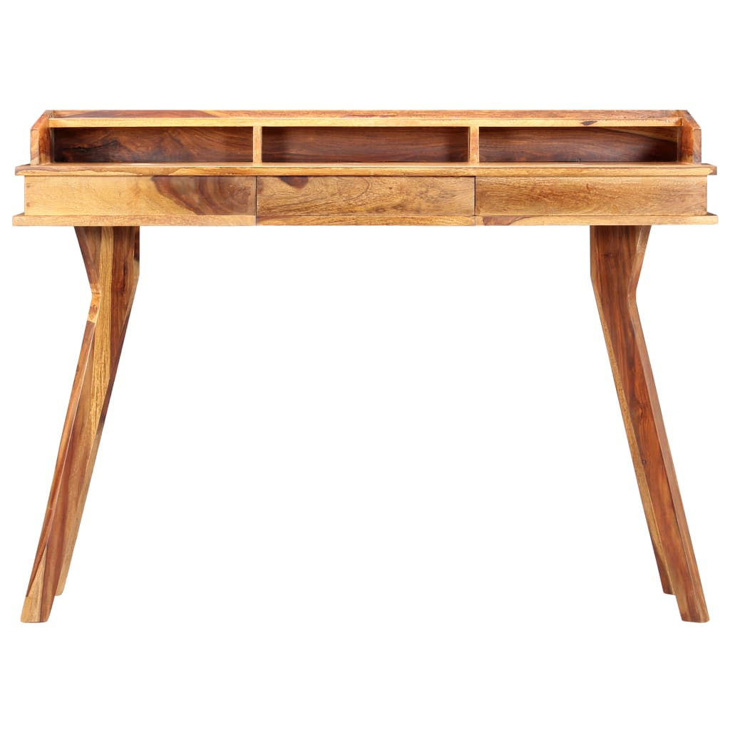 Writing Desk 45.3"x19.7"x33.5" Solid Acacia Wood