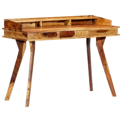Writing Desk 45.3"x19.7"x33.5" Solid Acacia Wood