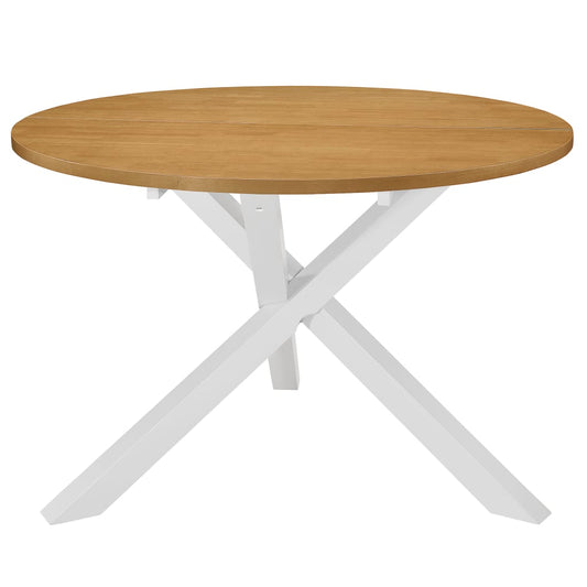 Dining Table | White and Brown
