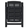 11 Piece Outdoor Dining Set Plastic Anthracite