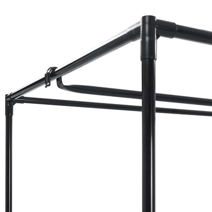 Wardrobe Black 75x50x160 cm