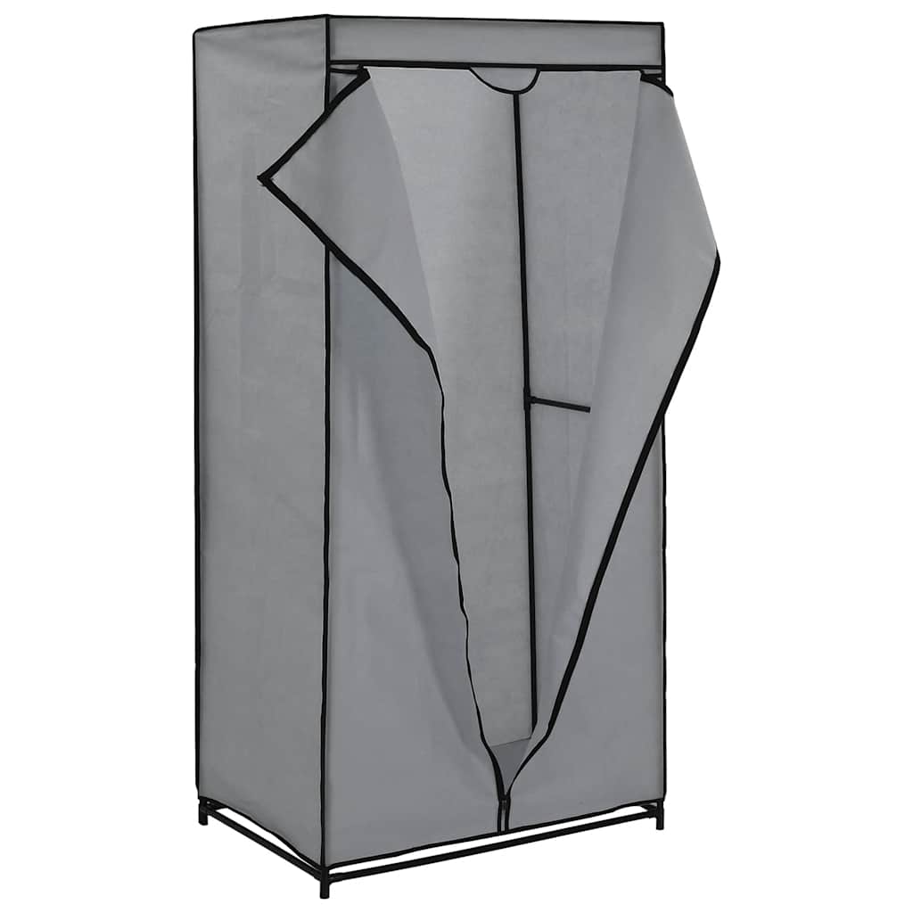 Wardrobe Grey 75x50x160 cm