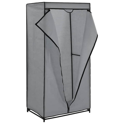 Wardrobe Grey 75x50x160 cm