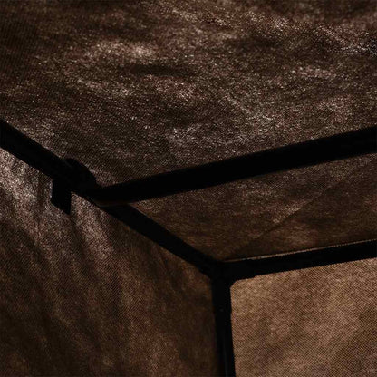 Wardrobes 2 pcs Brown 75x50x160 cm