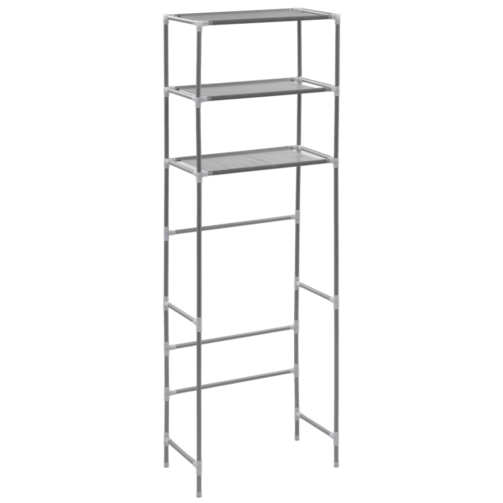 Storage Rack Over Toilet Silver