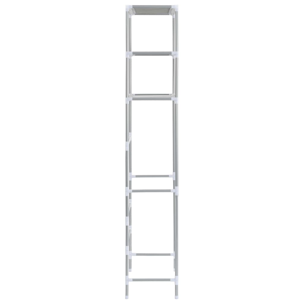 Storage Rack Over Toilet Silver