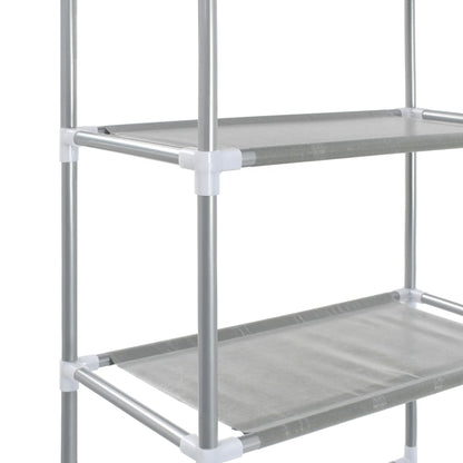 Storage Rack Over Toilet Silver