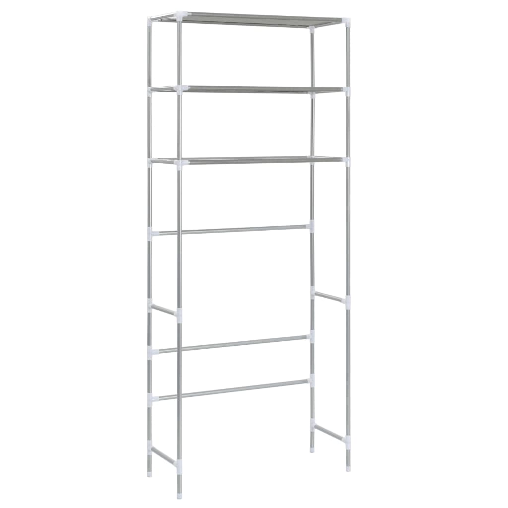 Storage Rack Over Laundry Silver