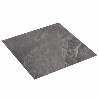 Flooring Planks 5.11 m² 55 pcs PVC Black and White