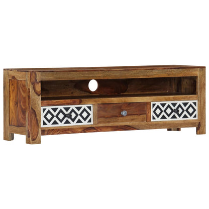 TV Stand 47.2"x11.8"x15.7" Solid Wood Acacia