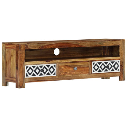 TV Stand 47.2"x11.8"x15.7" Solid Wood Acacia