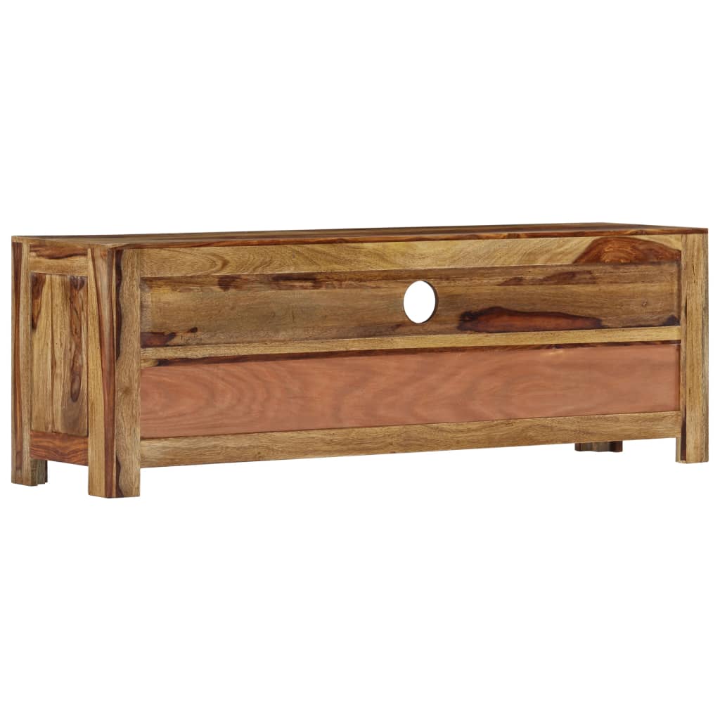 TV Stand 47.2"x11.8"x15.7" Solid Wood Acacia