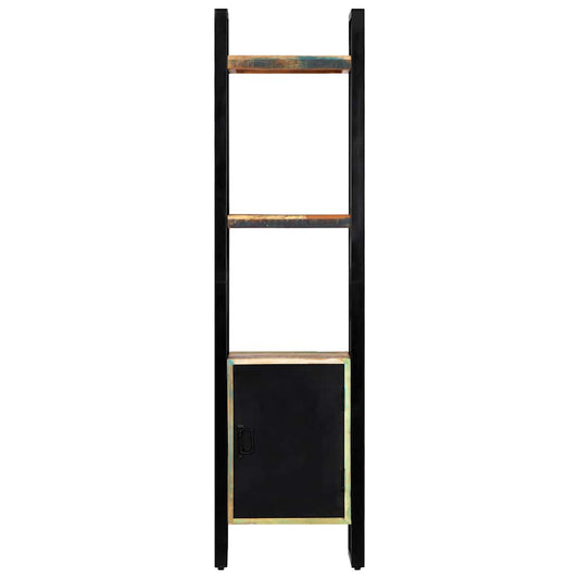 Bookshelf | Various wood tones | Reclaimed wood and powder-coated iron
