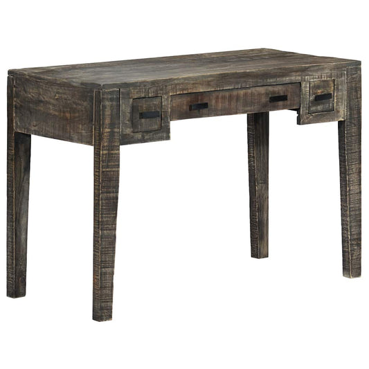 Desk | Black | Solid Mango Wood | 110x50x75 cm | Desk | Rectangular