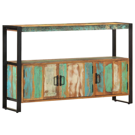 Sideboard | Multicoloured | Solid reclaimed wood, powder-coated steel