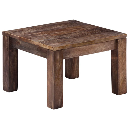 Coffee Table | Dark Brown | Solid Mango Wood | Small | Durable