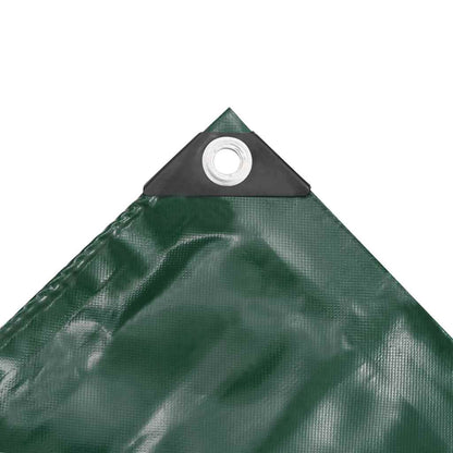 Tarpaulins Green 1.5 x 10 m Canvas with PVC Coating