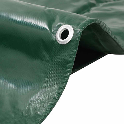 Tarpaulins Green 1.5 x 20 m Canvas with PVC Coating
