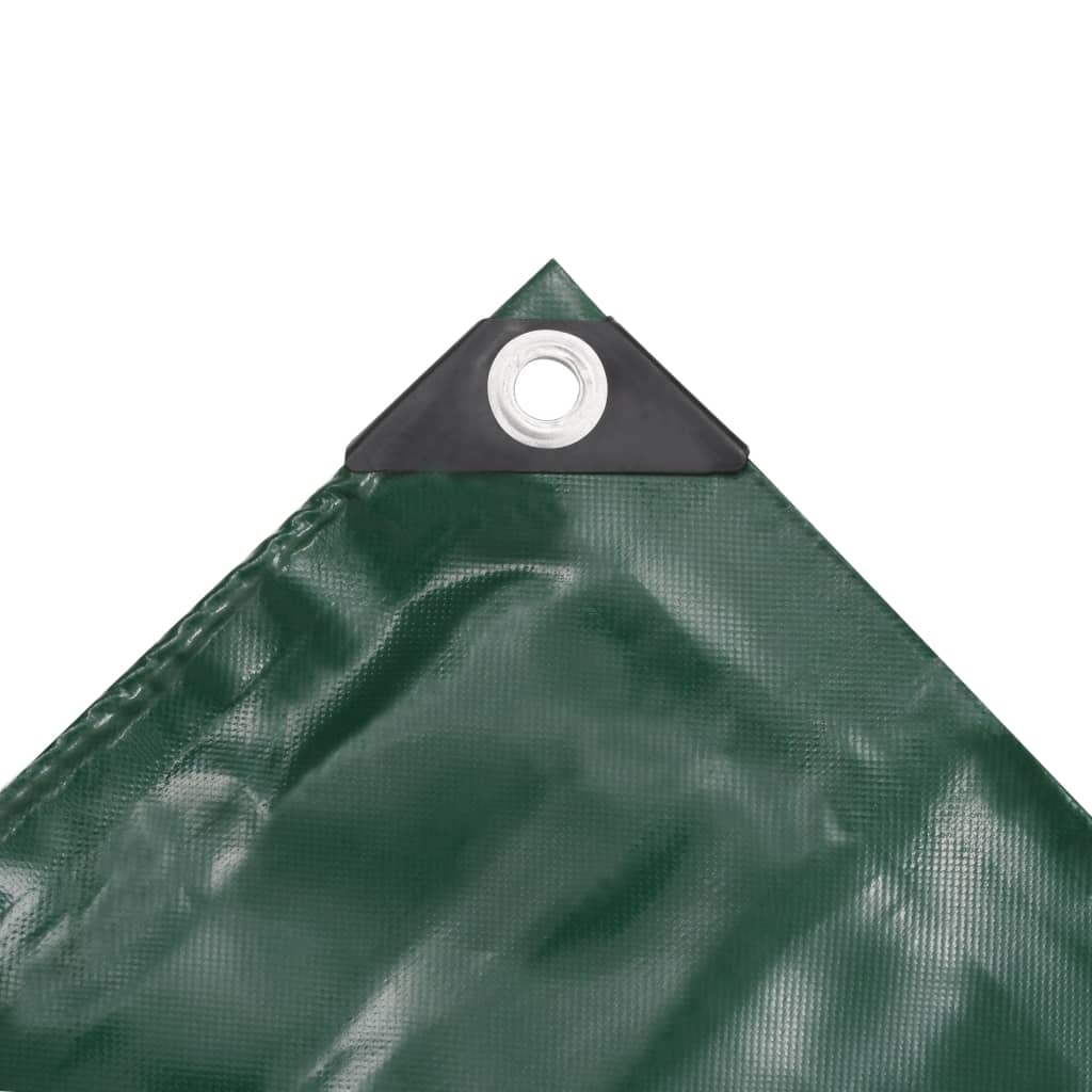 Tarpaulins Green 2.5 x 3.5 m Canvas with PVC Coating