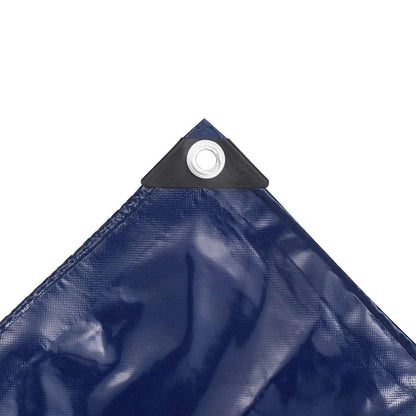 Tarpaulins Blue 5 x 6 m Canvas with PVC Coating