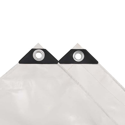 Tarpaulin 650 g/m² 6x8 m White
