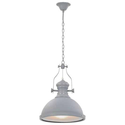 Ceiling Lamp | Matt grey | Acrylic | Medium | Industrial | Ceiling Lamp