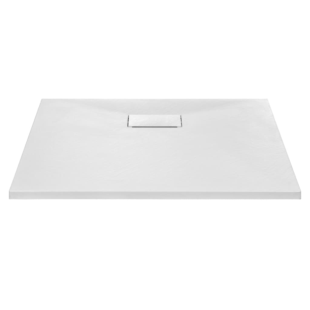 Shower Base Tray SMC White 35.4"x31.5