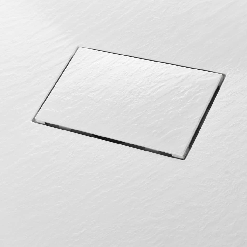 Shower Base Tray SMC White 35.4"x31.5