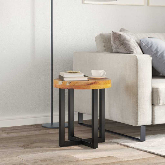 Coffee Table | Multicolour | Solid teak wood, Solid mango wood, Polyresin