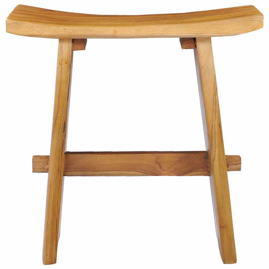 Stool | Teak | Solid teak wood | Compact | Durable | Stool | Rectangular