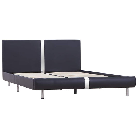 Bed Frame | Black | Powder-coated iron | Double | Durable | Bed Frame