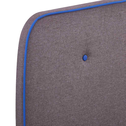 Bed Frame | Taupe | Iron, Wood, Fabric | Small Double | Durable