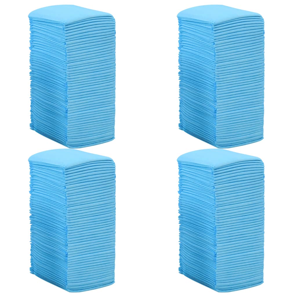 Pet Training Pad Set of 200 Blue and white
