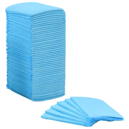 Pet Training Pad Set of 200 Blue and white